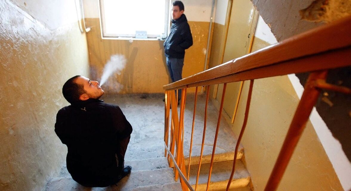 kajenje na hodniku